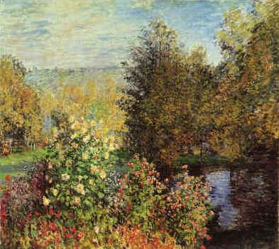 Claude Monet Corner of the Garden at Mont Geron china oil painting image